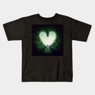 Follow your heart painting Kids T-Shirt